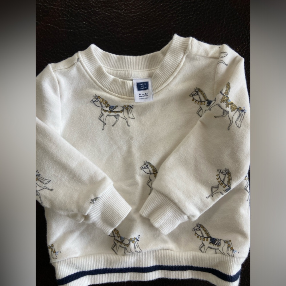 Janie and Jack 6-12 month sweatshirt